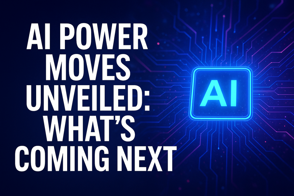 AI Power Moves Unveiled: What’s Coming Next? AI Power Moves Unveiled: What’s Coming Next